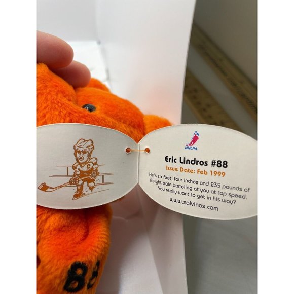 lot of 2 Salvino's Bammers Eric Lindros #88 1999, aul Kariya Salvinos #9 - Picture 11 of 12